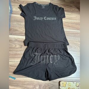 Juicy Couture Black Sleepwear Set